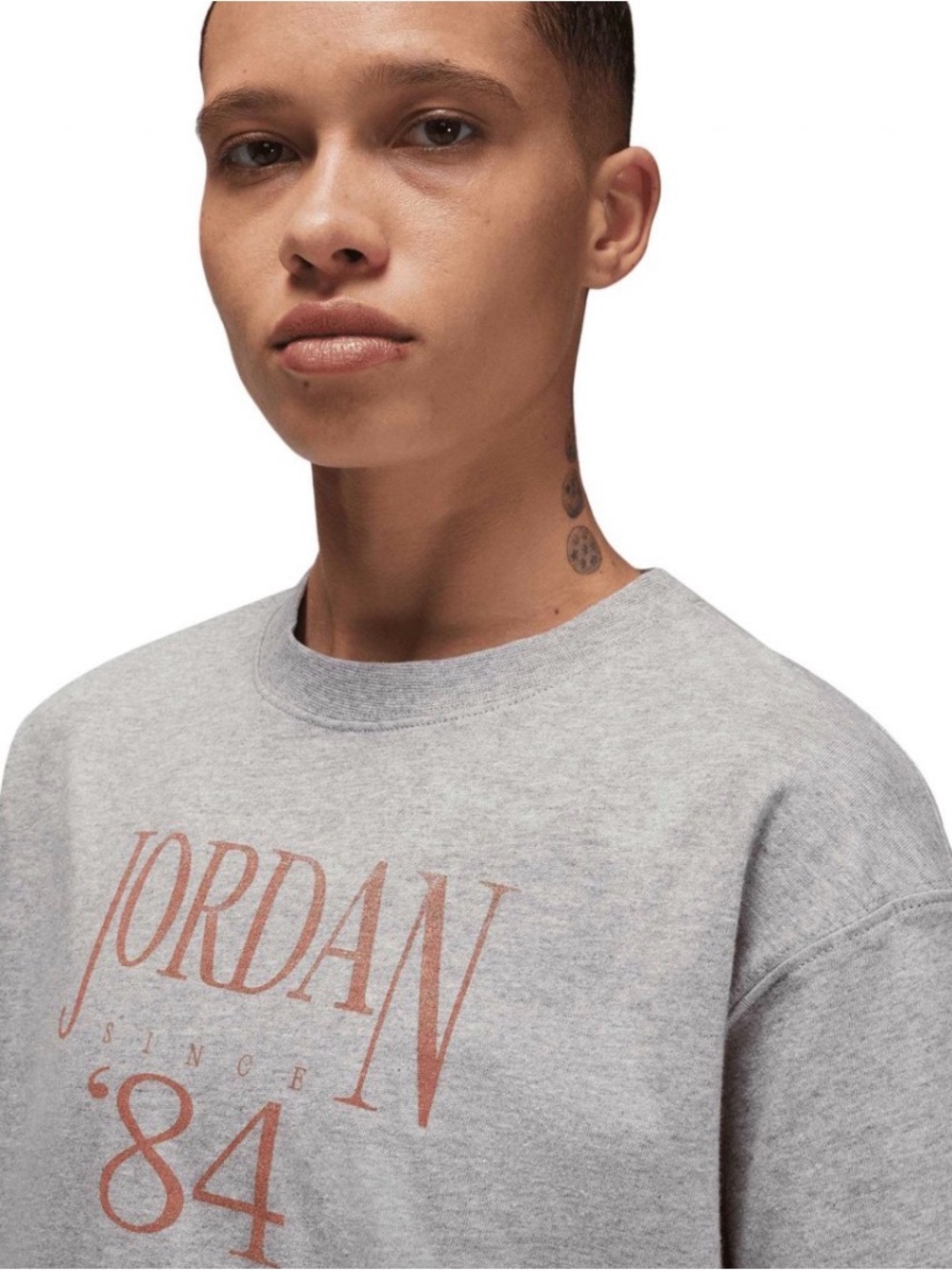 women’s Jordan '84 Grey Logo T-shirt medium